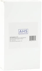 Close up of the structured table on the AED readiness card for inspector initials.