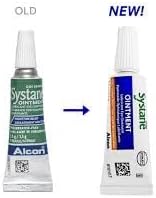 Systane Nighttime Lubricant Eye Ointment application for nocturnal eye hydration.