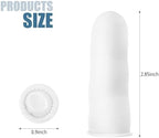Anti static latex finger protectors applied on fingers for precise electronic assembly and repair work.