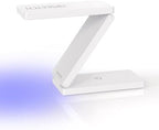 Tipsketch 18W gel nail dryer unfolded showing 12 LED beads