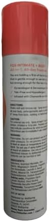 Three pack of FDS White Blossom feminine spray bottles showing talc-free label.