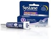 Side view of Systane Nighttime 2-pack box with ingredient information.