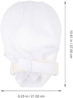 Side view of FRCOLOR patient mittens showing thick cotton padding