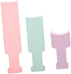 Professional pink hair dye board with curved teeth