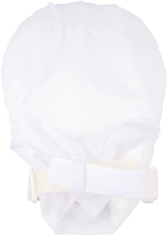 Elderly safety mittens with adjustable wrist strap and breathable mesh