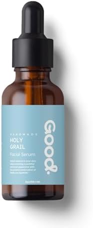 Authentic USA imported Good Beauty serum dropper dispensing a clear anti aging formula.