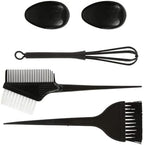 Blond Forte premium hair care bundle showcasing the professional lightener tub developer and mixing brush.