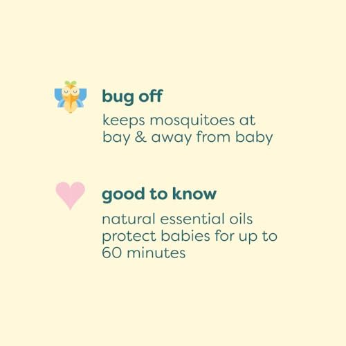 DEET free Babyganics essential oil mosquito repellent for toddlers and kids