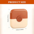 Cozevdnt dual sided hair razor comb set displaying the protective teeth structure and adjustment roller