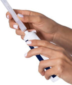 Universal threaded end of Seroflora applicator for cream tube attachment.
