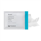 Individual sachet of Brava Adhesive Remover Wipe for ostomy care