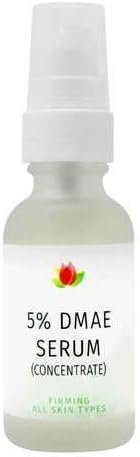 Close up view of the ingredients and usage directions on Reviva Labs firming fluid
