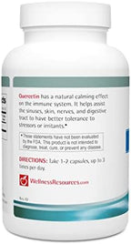 Premium USA imported quercetin dietary supplement for allergy and sinus defense.
