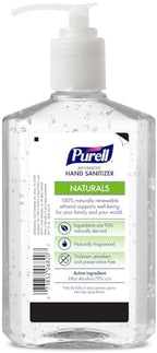 Purell NATURALS Advanced Hand Sanitizer Gel, with Skin Conditioners and Essential Oils, 12 fl oz Counter Top Pump Bottle (Case of 12) - 9629-12 - Image 2