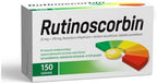 Authentic imported Rutinoscorbin health supplement package for vascular wellness support