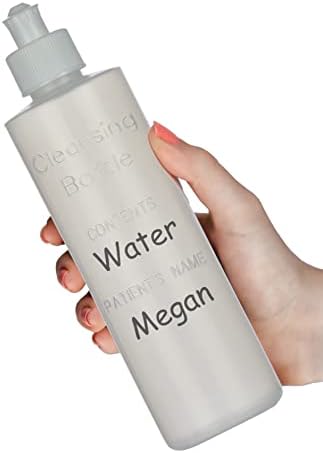Close up of the adjustable spray cap on the Medical Sales Supply irrigation bottle