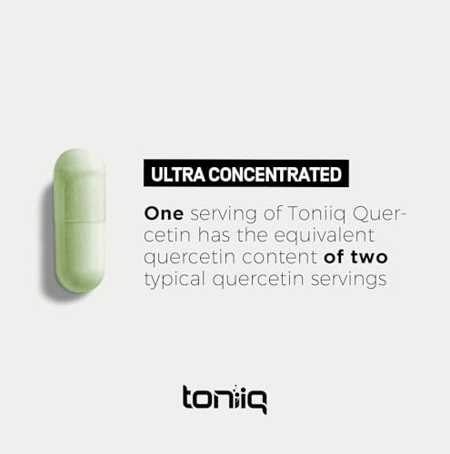 Authentic USA imported high strength quercetin capsules for seasonal allergy defense