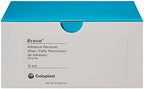 Brava Adhesive Remover Wipes packaging showing 30 count quantity