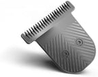 Manscaped branding and product label on replacement blade