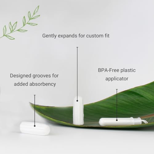 Compact applicator tampons for comfortable and discreet period care.