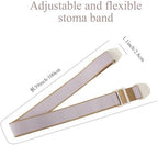 JFRHUDS ostomy belt showing adjustable sliding buckle mechanism