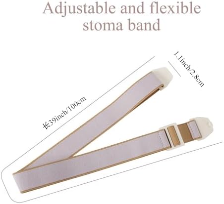 JFRHUDS ostomy belt showing adjustable sliding buckle mechanism