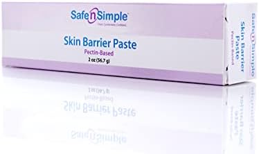 Premium USA imported ostomy skin barrier paste tube closure detail.