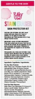 Gentle non-irritating hair color stain remover kit by Punky