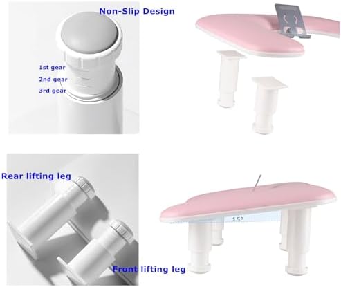 Ergonomic 15 degree incline on MZCMSL hand pillow