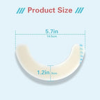 Skin friendly latex free medical tape application for contouring skin folds
