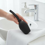 Abyclean 310ml black enema cleaner with detachable nozzle for easy cleaning