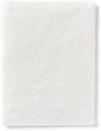 Latex free absorbent cotton polyester blend first aid dressing