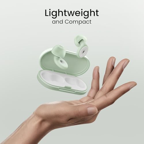 OSOF comfortable sound isolating earplugs highlighting the flush fit for side sleepers