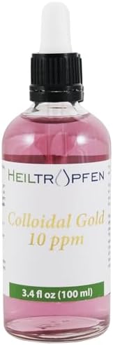 Heiltropfen Colloidal Gold 10 ppm top down view