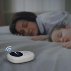 Fency wireless enuresis alarm system for boys and girls in pure white.