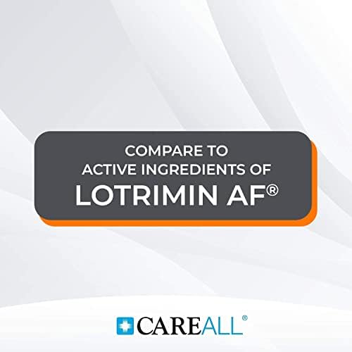 CareAll first aid clotrimazole cream tube for jock itch and ringworm treatment