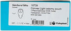 Coloplast SenSura Mio 10 count package box detailing cut to fit stoma measurements