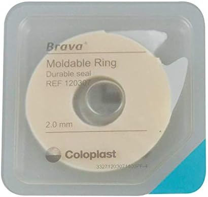 Authentic USA imported Coloplast Brava 120307 moldable barrier rings ten count packaging
