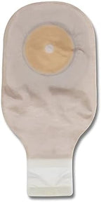 Detailed view of the integrated Lock and Roll Microseal closure fasteners at the bottom of the Hollister pouch.