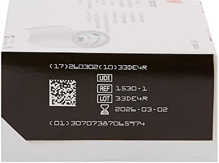 Close up view showing the texture and one inch width of the breathable hypoallergenic paper tape.