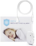 Borotess bedwetting sensor pad and vibration alarm unit for boys and girls.