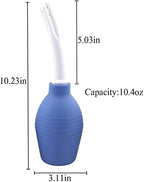 Lancsdom 310ml enema cleaner showing flexible tip design