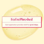 RepHresh vaginal gel box highlighting three day odor protection and fragrance-free formula.