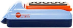 DRI Sleeper Eclipse wireless bedwetting alarm kit showing box contents and batteries included