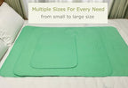 Albelia bed underpads demonstrating moisture lock technology