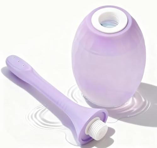 The anti-backflow valve system inside the enema bottle for hygienic use.