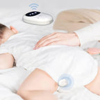 Fency potty training pee alarm with USB charging cable and progress chart.