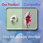 August hypoallergenic fragrance free menstrual pads for sensitive skin