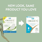 Close up of Organyc organic cotton pad texture and breathable top layer