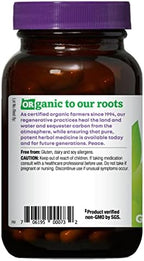 Back of Oregon's Wild Harvest bottle showing organic certification